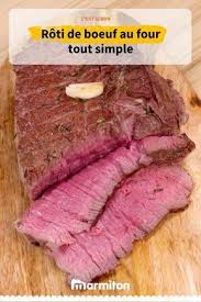 Reussir La Cuisson De Son Roti De Boeuf Au Four C Est Simple Il Suffit De Suivre Cette Recette Boeuf Boeuf Au Four Roti De Bœuf Au Four Recette Roti De Boeuf