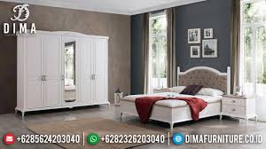 big sale tempat tidur minimalis modern putih duco furniture jepara terbaru bt 0525 modern tempat tidur furniture