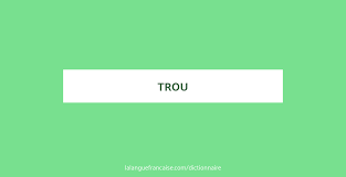 Cliquez sur le niveau requis dans la liste de cette page et nous n'ouvrirons ici que les réponses correctes à codycross arts culinaires. Trou Definition De Trou Dictionnaire La Langue Francaise