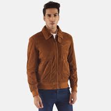 Suede Jackets Smooth Leather Version Choosmeinstyle In 2020 Black Leather Bomber Jacket Custom Leather Jackets Leather Jacket