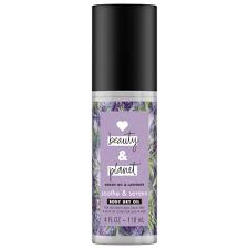 Love Beauty And Planet Dry Lavender Body Oil 4 Fl Oz In 2020 Lavender Body Lotion Dry Oil Lavender Body Wash