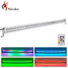 Straight 300w 52 White Housing Led Light Bar Now You Get Discount Go Enter Https Www Amazon Com Dp B01epx Led Light Bars Offroad Led Off Road Led Lights