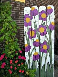 Flower Panel Zaun Kunst Zaun Dekorationen Hof Kunst