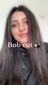 So is it better or no?)😅💘#hairtransformation #bobcut #bobhaircut  #bobhairstyle