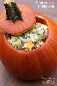 Dinner In A Pumpkin Recipe Pumpkin Pumpkin Recipes Food
