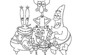 Squidward And Mr Krabs Coloring Pages Coloringpageskid Com Coloring Pages Mr Krabs Squidward