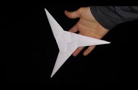 How To Make A Ninja Star Out Of Paper Step By Step Easy Pin On Graffiti