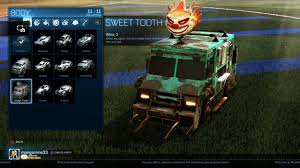 Anyone who's played a twisted metal game will be familiar with sweet tooth and it only seems fitting that the homicidal clown can be unlocked as a playable car in rocket league.how he was unlocked was long a mystery, but through many hours of play time the secret was stumbled upon and actually turned out to be a lot more straightforward than most had imagined it would be. Vehicles Rocket League Wiki Guide Ign