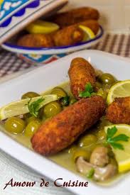 Tajine Zitoune Aux Croquettes De Poulet 1 Cooking Ramadan Recipes Algerian Recipes