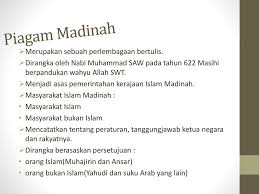 F2 nabi muhammad saw sebagai hakim yang menyelesaikan masalah yang. Bab 5 Kerajaan Islam Di Madinah Ppt Download