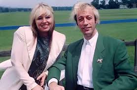 Robin Gibb' and his wife Dwina
