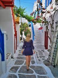 See mykonos on a shore excursion to this beautiful greek island. Mykonos Island The Fairytale Alleys Famous Windmills Greece