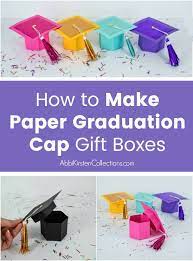 How To Make A Graduation Cap Gift Box With Free Templates Diy Graduation Cap Graduation Diy Diy Teacher Gifts