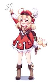 Klee Genshin Impact Drawn By Setmen Danbooru