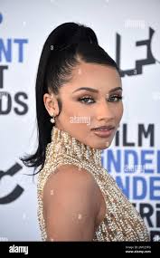 Jaylen Barron arrives at the 37th Film Independent Spirit Awards
