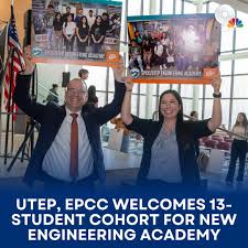 UTEP and EPCC welcomed the inaugural cohort of 13 students to their new  program. EPCC
