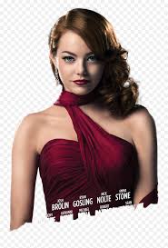 Oscar winners emma stone and casey affleck pose with their gongs. Emma Stone Gangster Squad Png Free Transparent Png Images Pngaaa Com
