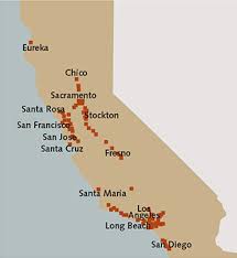 Map of arizona, california, nevada and utah. Online Archive Of California Browse Map