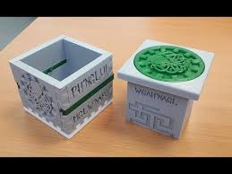 A few large puzzle boxes have exceptional numbers of moves, the most ever recorded is 1536! Cthulhu Puzzle Box By Juangrs Thingiverse