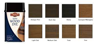 Creative stylish dark cherry cabinets with granite countertops. S G Bailey Paints Ltd Spirit Wood Dye