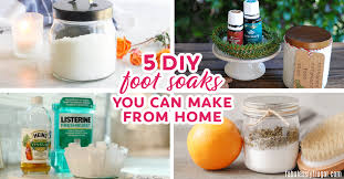 Rinse to reveal gleaming surfaces. 5 Of The Best Diy Foot Soaks That You Can Do From Home Fabulessly Frugal