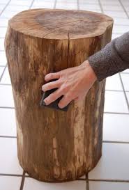 Stumped How To Make A Tree Stump Table Tree Stump Table Stump Table Diy Furniture