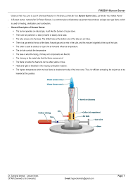 Learn vocabulary, terms and more with flashcards, games and other study tools. Pdf Fireboy Bunsen Burner