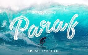 Enjoy the speed, convenience and savings of printing from your home computer! Paraf Brush Typeface Fontlot Com