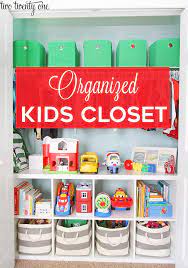 An organized closet for kids is a must to get your family life organized. Kids Closet Tips For Organization