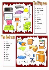 Things In The Bedroom Beautiful Things In The Bedroom Worksheet Elpc In 2020 Bedroom Esl Worksheets Living Room
