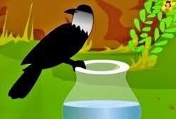 Image result for the thirsty crow