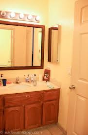 The bathroom is an important part of home comfort. 50 Dollar Bathroom Makeover Brown Bathroom Diy Bathroom Design Bathroom Makeover