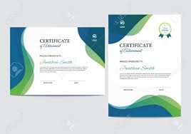 Certificates are one of the best way to appreciate someone for their achievements and success. Vertical And Horizontal Abstract Waves Certificate Template Royalty Free Cliparts Vectors And Stock Illustration Image 142419476