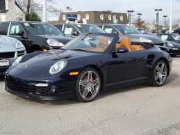 2009 Porsche Midnight Blue W Tan Interior Yes Bleu