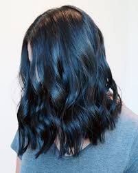 Blue Black Hair Eliseharrisss Hair Color For Black Hair Blue Ombre Hair Creative Hair Color