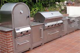 pizza ovens, smokers, outdoor kitchens