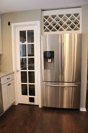 Kitchen Renovation Part Iv Almost Done Fridge Decor Above Kitchen Cabinets Updating House