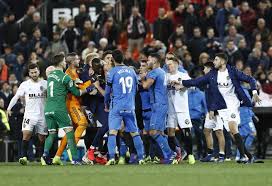 Caesars sportsbook lists valencia as the +150 favorite (risk $100 to win $150) in its latest valencia vs. Atrocious Scenes At The End Of Valencia And Getafe As Com