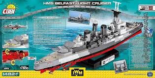 Due to limited space on hms belfast, larger backpacks and luggage are not allowed. Hms Belfast Ww2 Historische Sammlung Fur Kinder 9 Cobi Toys