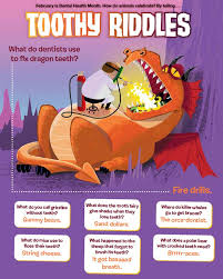 Toothy Riddles National Wildlife Federation Dental Health Month Dental Kids Childrens Dental Health