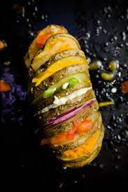 Taste The Rainbow Potato Food Recipes Hasselback Potatoes