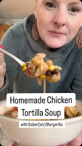 Homemade Chicken Tortilla Soup — super simple and incredibly delicious!,  Ingredients:, • 3 chicken breasts, • 1 cup chopped onion, • 1 cup chopped  bell pepper, • 2 large jalapeños (remove seeds for ...