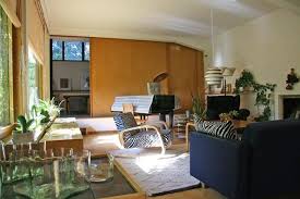 The interior of a private house on mäntyrinne. The First Alvar Aalto House And Studio