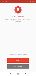 What is voice recorder for android? Sony Audio Recorder 2 01 42 Descargar Para Android Apk Gratis