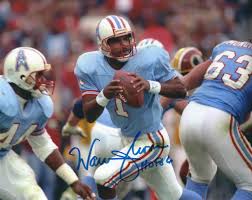Autographed WARREN MOON 8X10 Houston ...