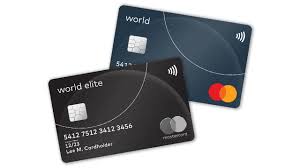 Entonces cualquier portador de un plástico. World And World Elite Mastercard Card Benefits