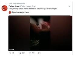 Onbinlerce kez paylaşılan video, büyük yankı uyandırdı. Kan Donduran Goruntuler Sedat Peker Paylasti Sosyal Medya Karisti Son Dakika Haberleri