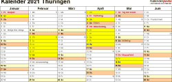 Linearer kalender (tage nebeneinander) monate untereinander (senkrecht/vertikal). Ferien 2021 Thuringen Kalender 2021 Bw Zum Ausdrucken Deutschland Europa Fernreisen Hoteltipps Reisenews Wellnessurlaub Kreuzfahrten Freizeitparks Reisevideos Rochelle Birdsall