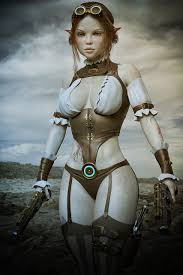 Mythical beautiful fantasy woman warrior. Steampunk Elf Woman Mythical Free Image On Pixabay