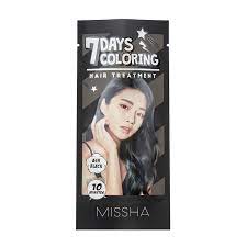 The missha 7 days colouring treatment can be purchased on yesstyle (affiliate link) for hk$58.90 (currently on sale for hk$23.56). Missha 7 Days Coloring Hair Treatment Ash Black 50ml Missha